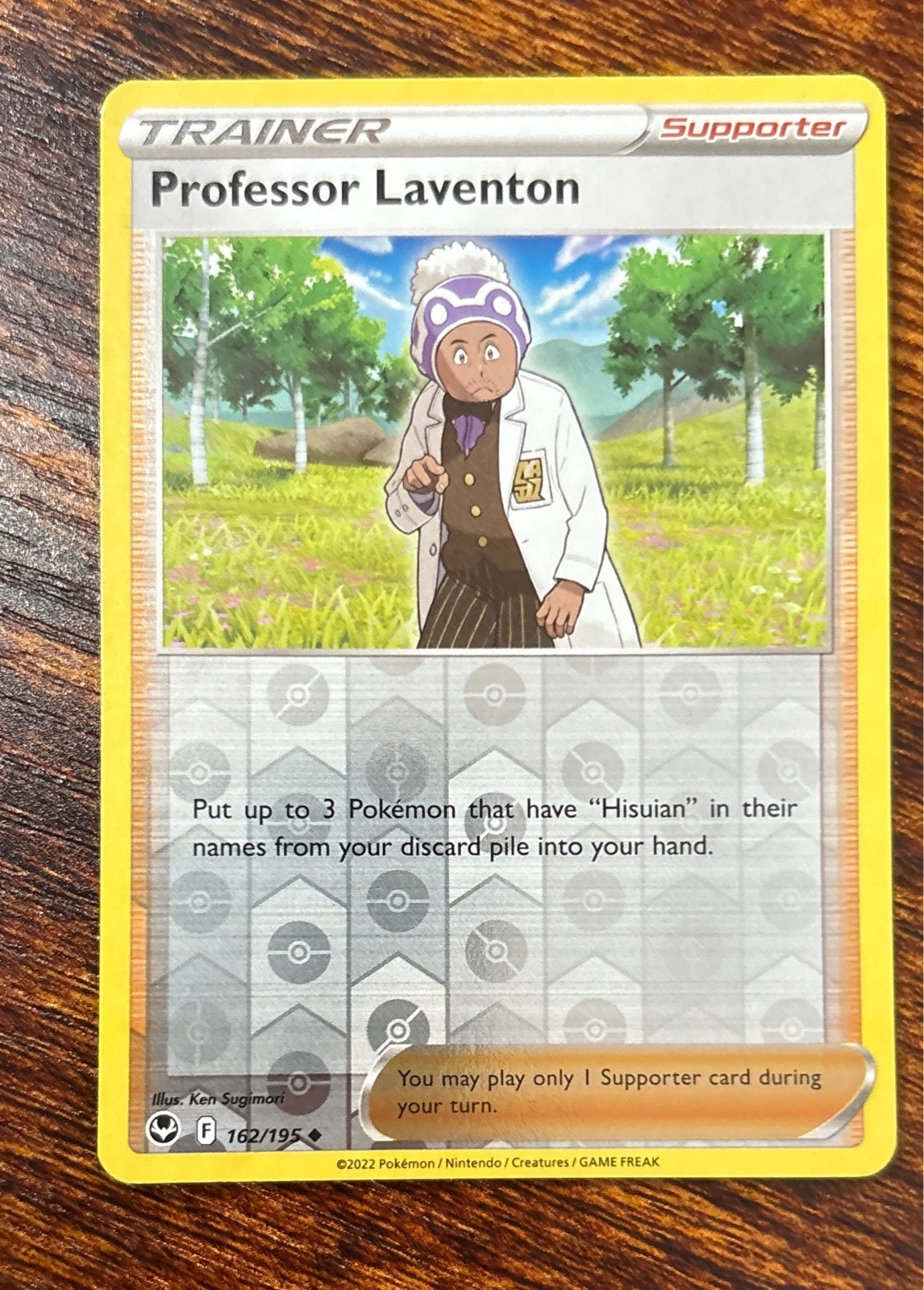 Professor Laventon - Silver Tempest #162/195