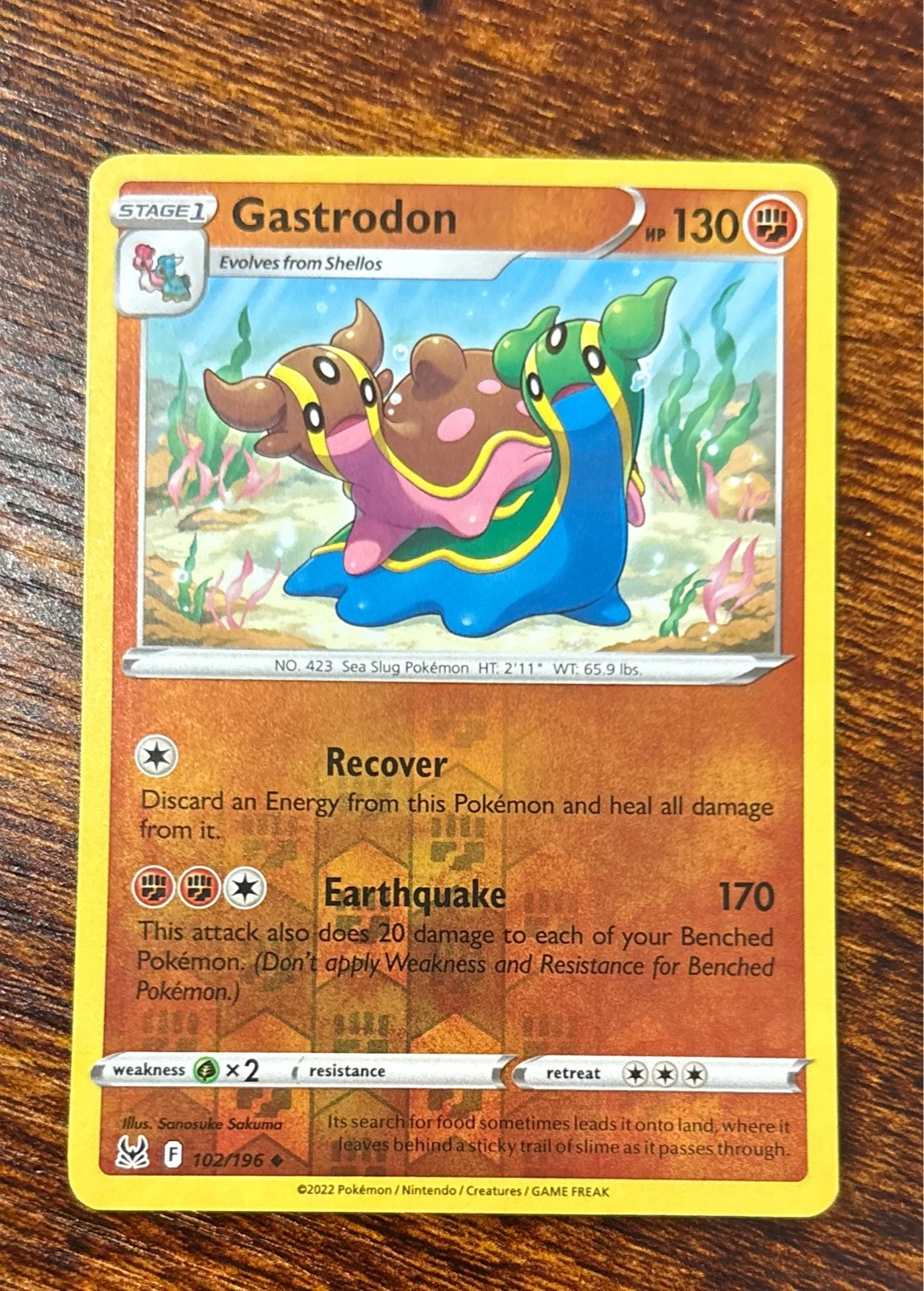 Gastrodon - Lost Origin #102/196