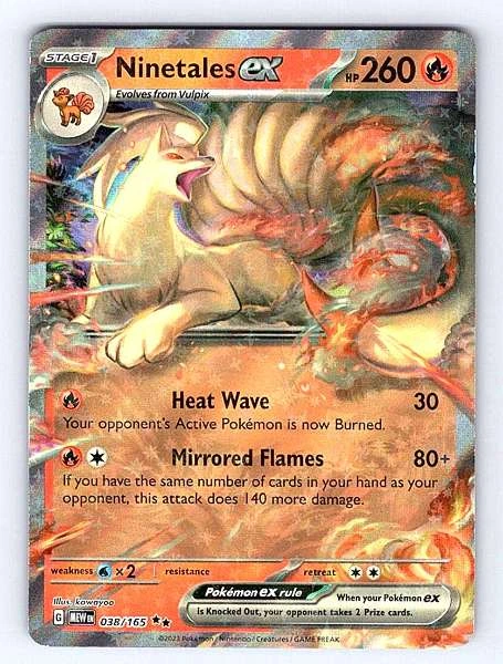 Ninetales ex - 151 #038/165