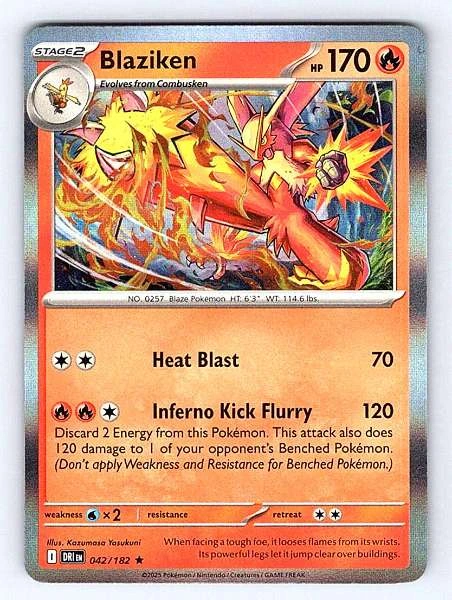 Blaziken - Destined Rivals #042/182