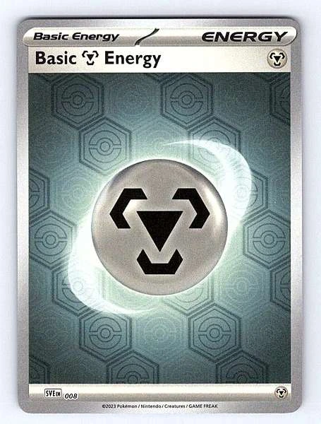 Basic Metal Energy - Scarlet & Violet Energies #008