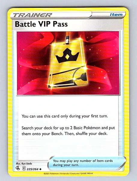 Battle VIP Pass - Fusion Strike #225/264