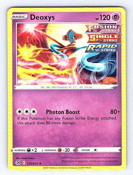 Deoxys - Fusion Strike #120/264