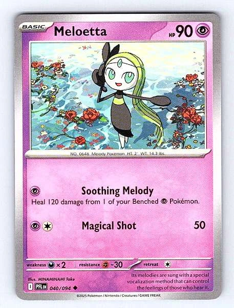 Meloetta - Phantasmal Flames #040/094