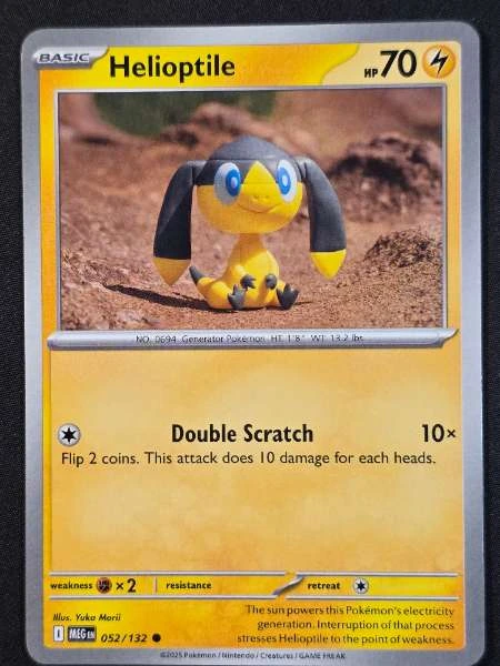 Helioptile - Mega Evolution #052/132