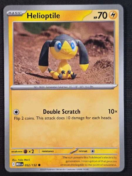 Helioptile - Mega Evolution #052/132