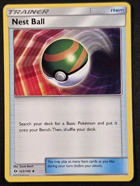 Nest Ball - Sun & Moon Base Set #123/149