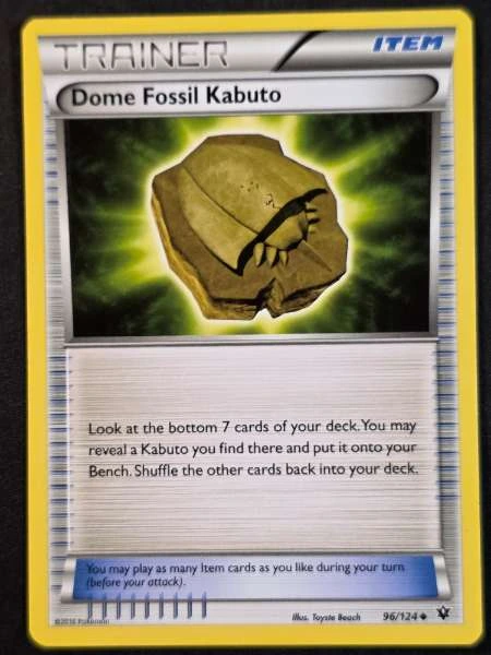 Dome Fossil Kabuto - Fates Collide #96/124