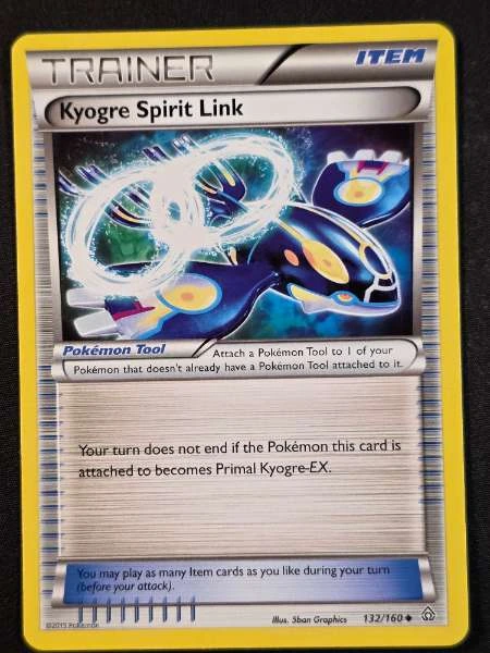 Kyogre Spirit Link - Primal Clash #132/160