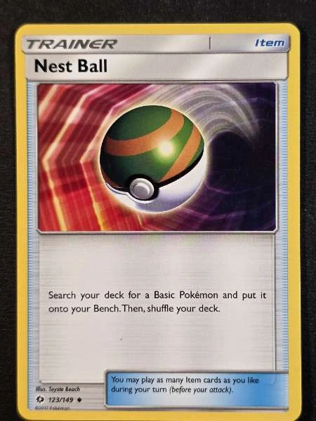 Nest Ball - Sun & Moon Base Set #123/149