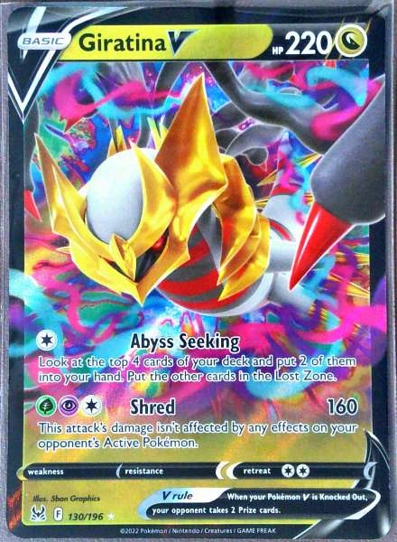 Giratina V - Lost Origin #130/196
