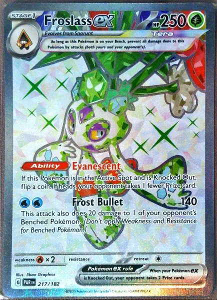 Froslass ex - Paradox Rift #217/182