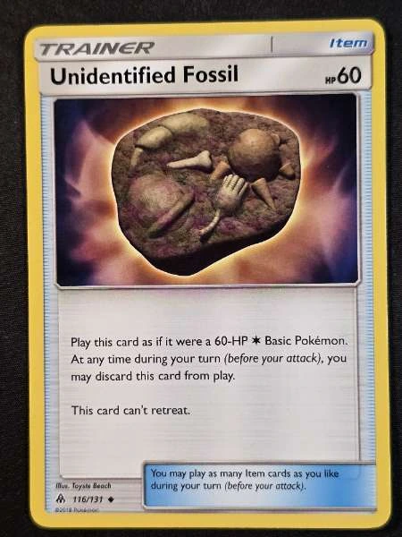 Unidentified Fossil - Forbidden Light #116/131