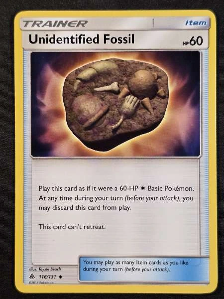 Unidentified Fossil - Forbidden Light #116/131