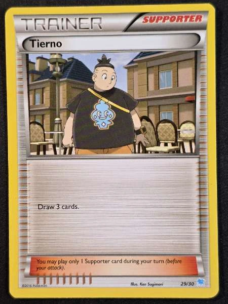 Tierno - XY Trainer Kit: Pikachu Libre & Suicune #29/30
