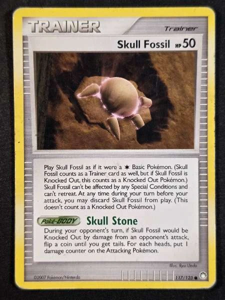 Skull Fossil - Mysterious Treasures #117/123