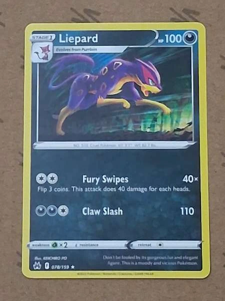 Liepard - Crown Zenith #078/159