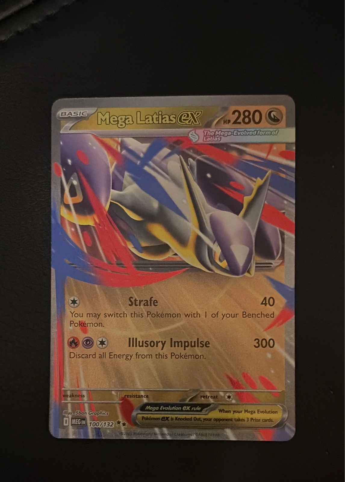Mega Latias-EX - XY—Steam Siege #100/132