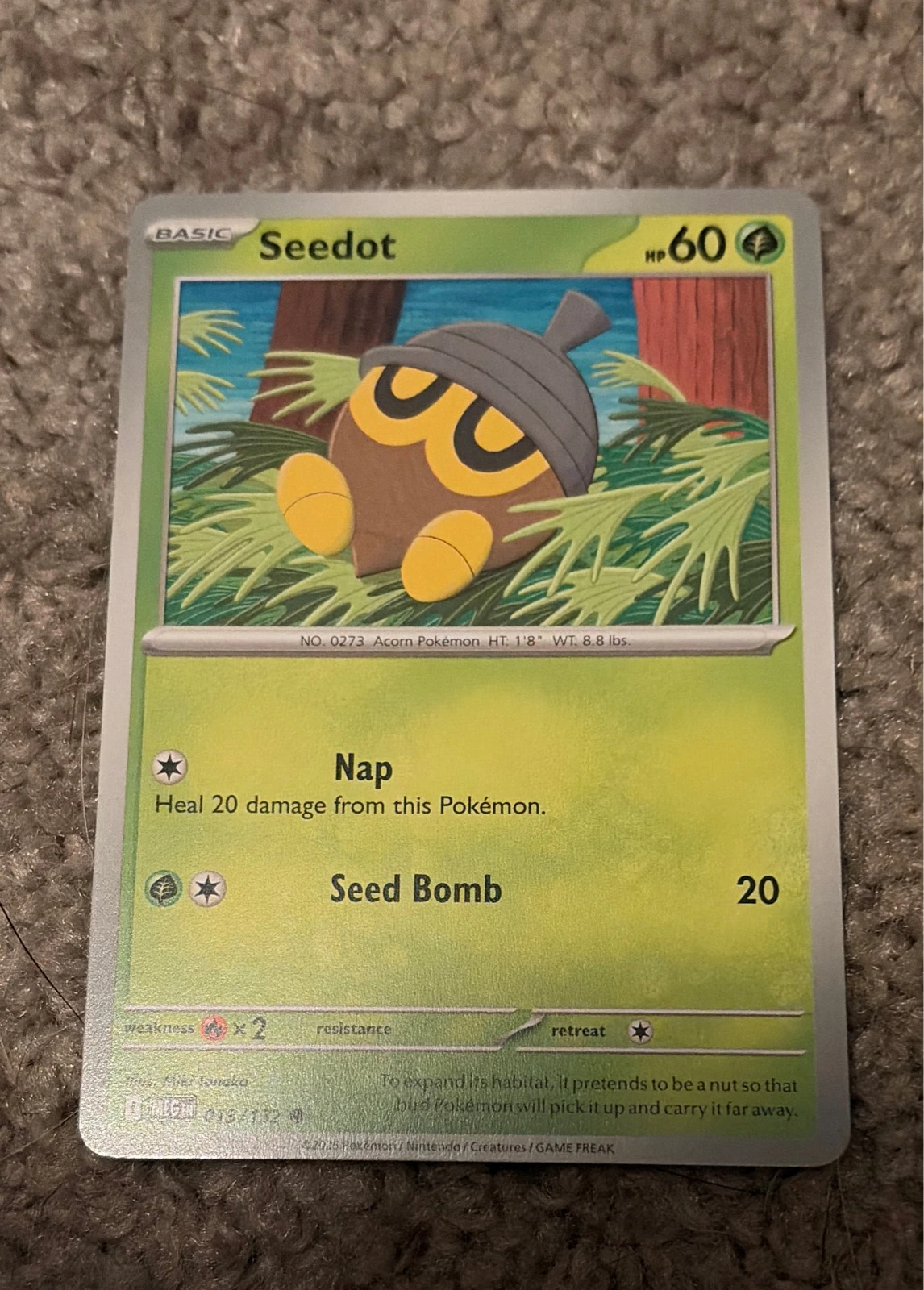 Seedot 013/132 - Mega Evolution - Normal [001-405] #015/152