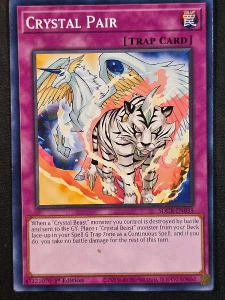 Crystal Pair - Structure Deck: Legend of the Crystal Beasts #SDCB-EN035