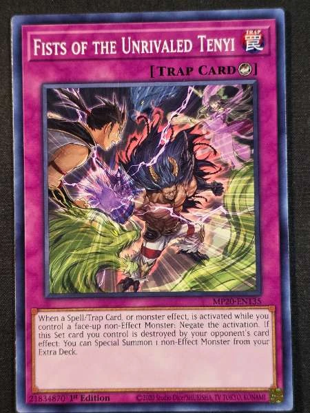 Fists of the Unrivaled Tenyi - 2020 Tin of Lost Memories #MP20-EN135