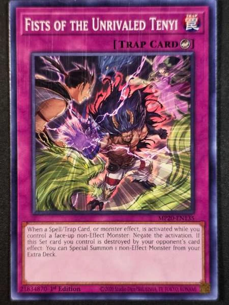 Fists of the Unrivaled Tenyi - 2020 Tin of Lost Memories #MP20-EN135