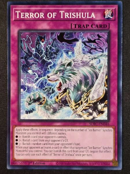 Terror of Trishula - Structure Deck: Freezing Chains #SDFC-EN046