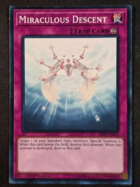 Miraculous Descent - Structure Deck: Wave of Light #SR05-EN033
