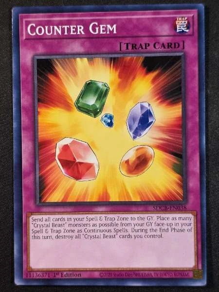 Counter Gem - Structure Deck: Legend of the Crystal Beasts #SDCB-EN038