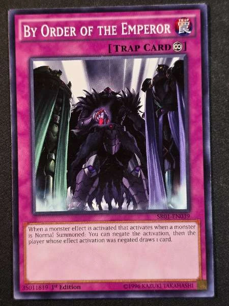 By Order of the Emperor - Structure Deck: Emperor of Darkness #SR01-EN039
