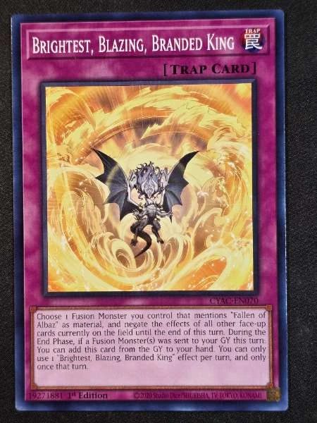 Brightest, Blazing, Branded King - Cyberstorm Access #CYAC-EN070