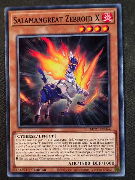 Salamangreat Zebroid X - 2021 Tin of Ancient Battles #MP21-EN044