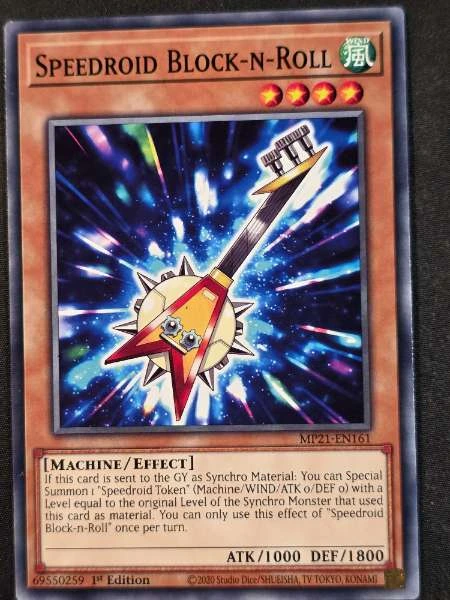 Speedroid Block-n-Roll - 2021 Tin of Ancient Battles #MP21-EN161