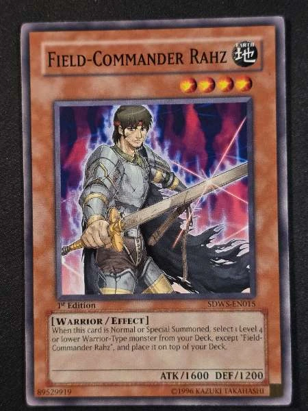 Field-Commander Rahz - Warriors' Strike #SDWS-EN015