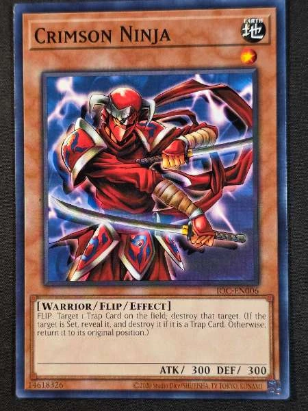 Crimson Ninja - Invasion of Chaos #IOC-EN006