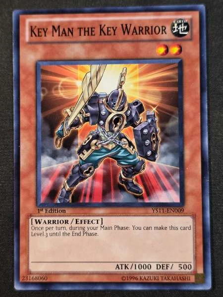 Key Man the Key Warrior - Starter Deck: Yugi Evolution #YS11-EN009