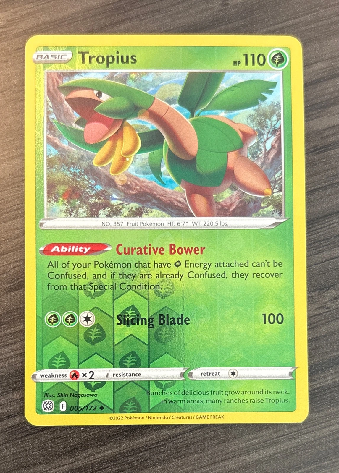 Tropius - Brilliant Stars #005/172