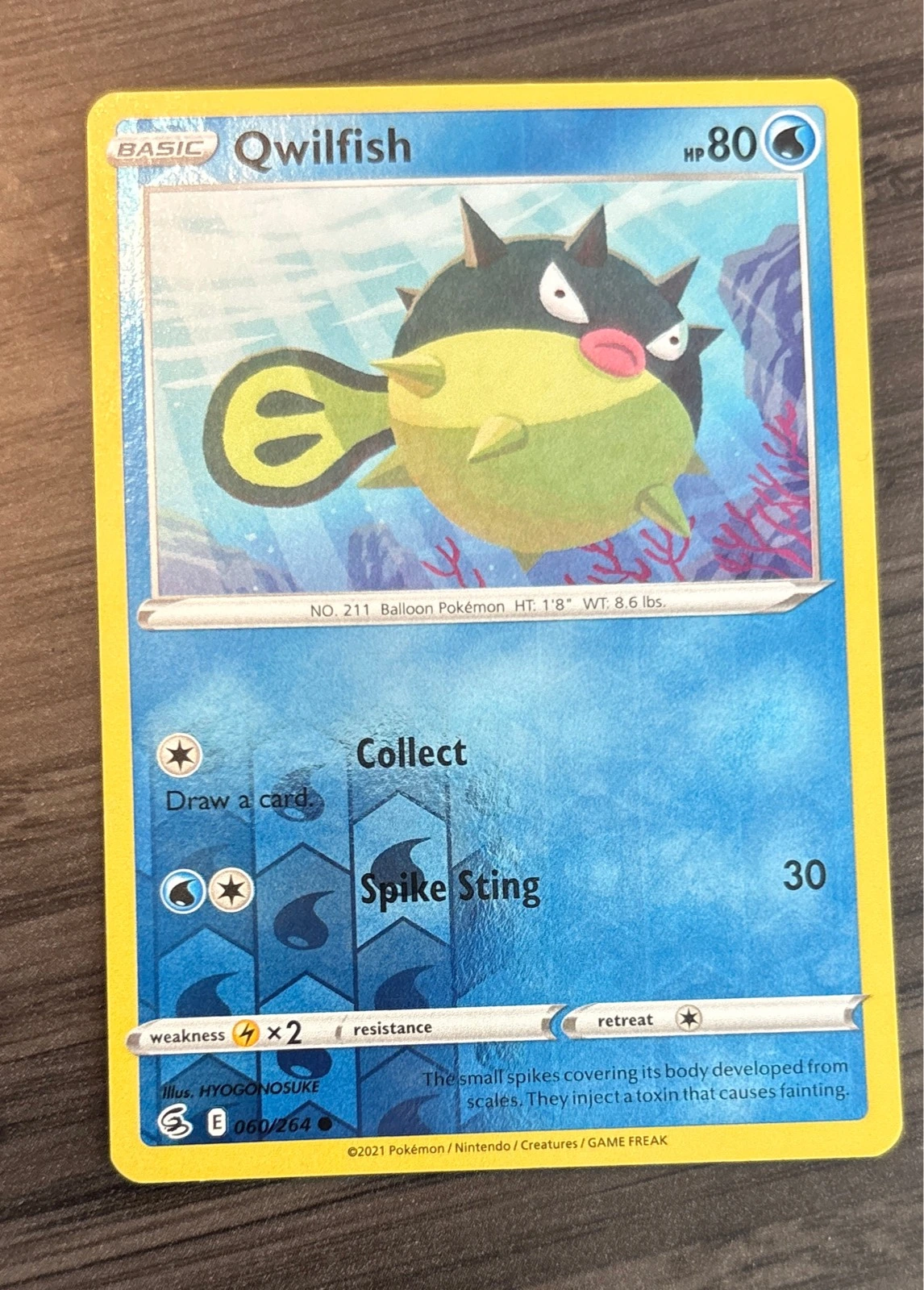 Qwilfish - Fusion Strike #060/264
