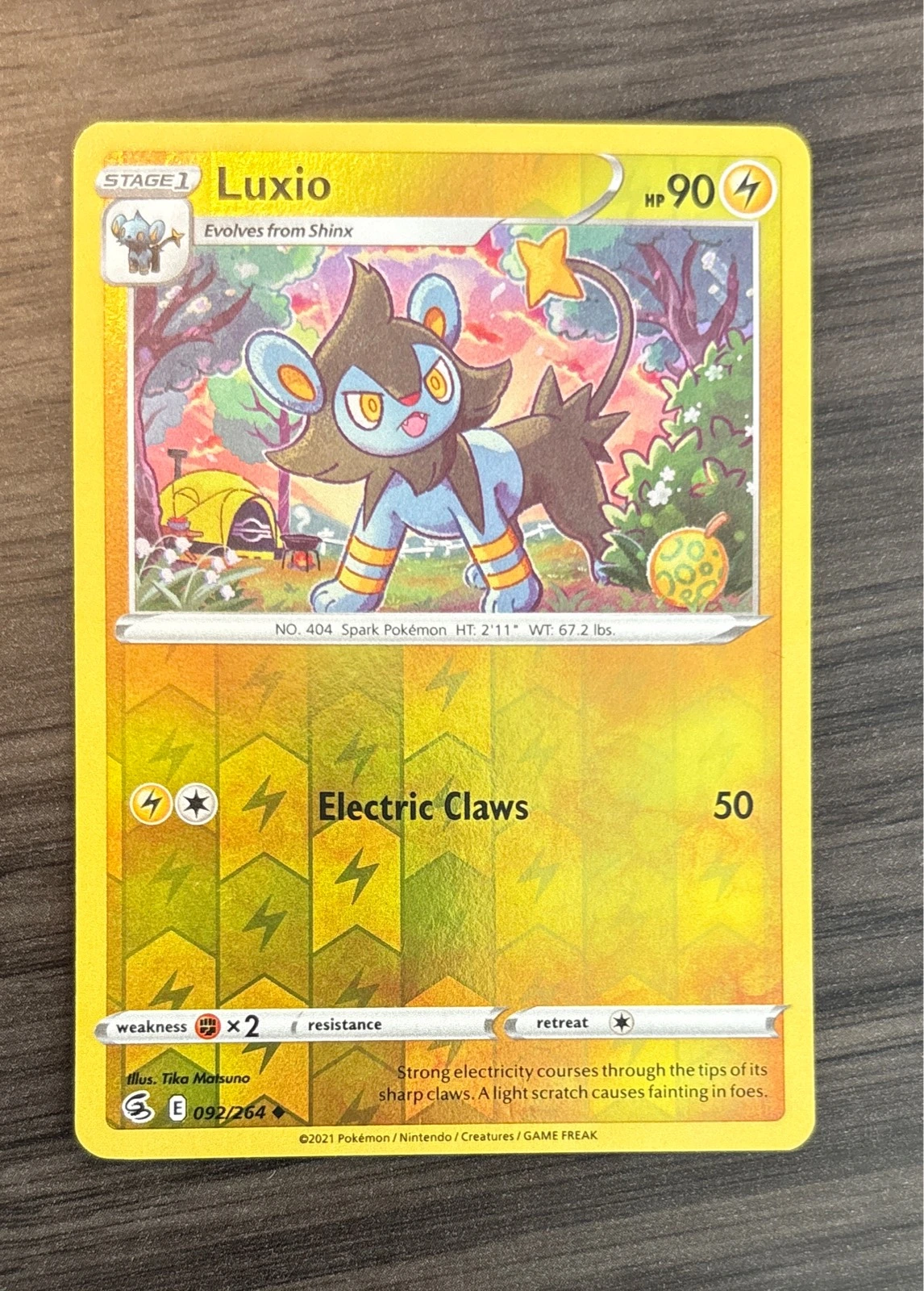 Luxio - Fusion Strike #092/264