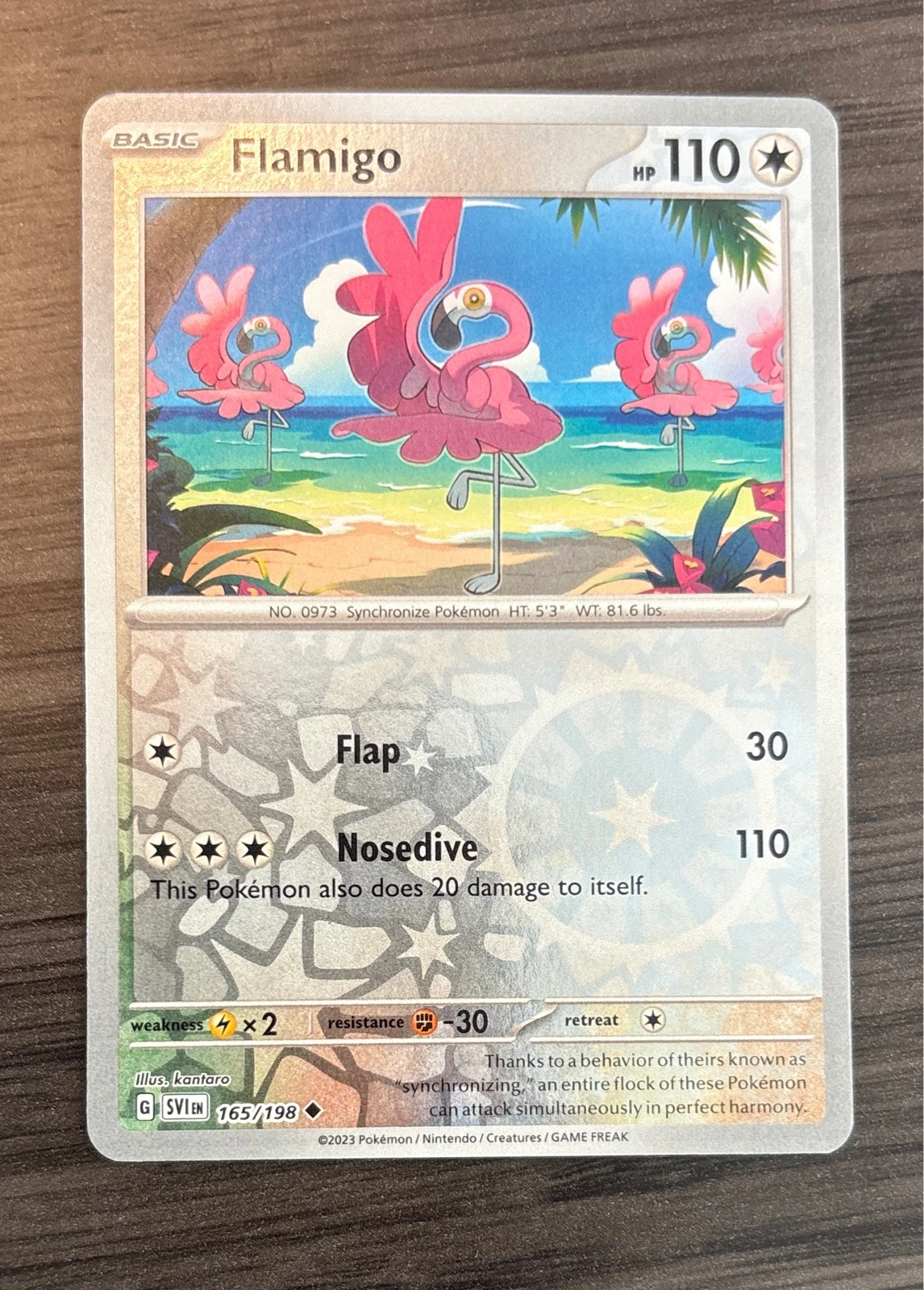 Flamigo - Scarlet & Violet #165/198