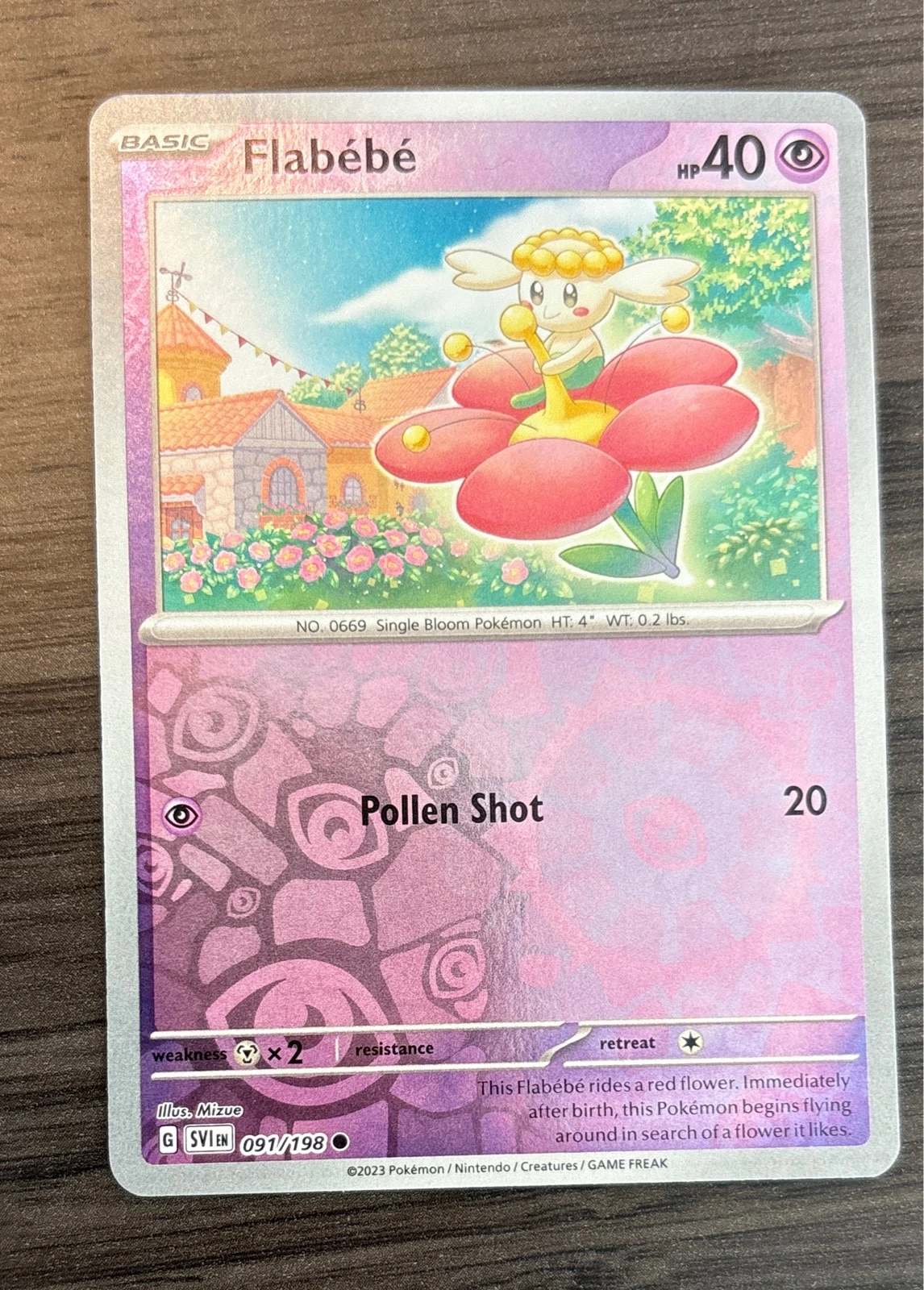 Flabébé - Scarlet & Violet #091/198
