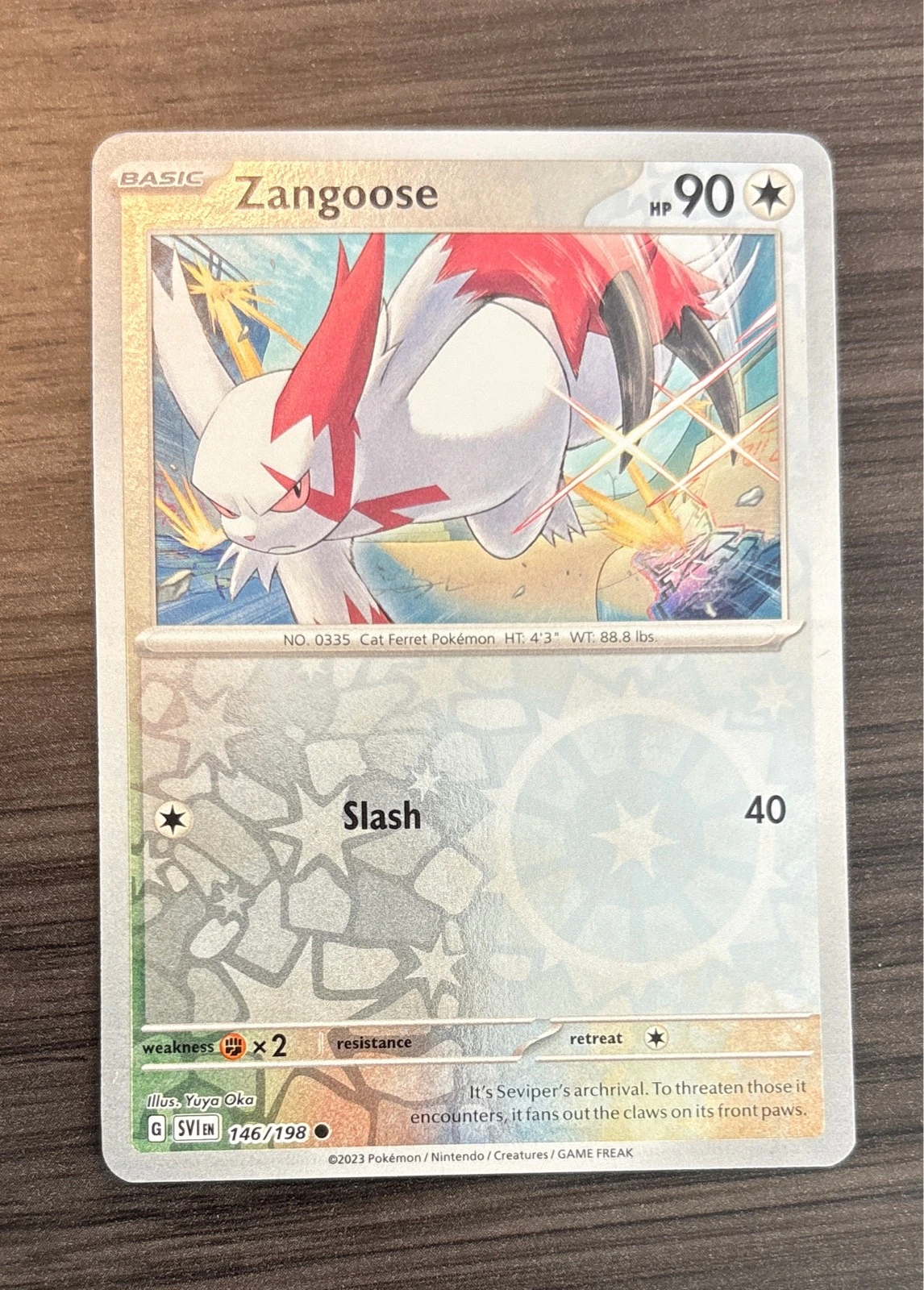 Zangoose - Scarlet & Violet #146/198