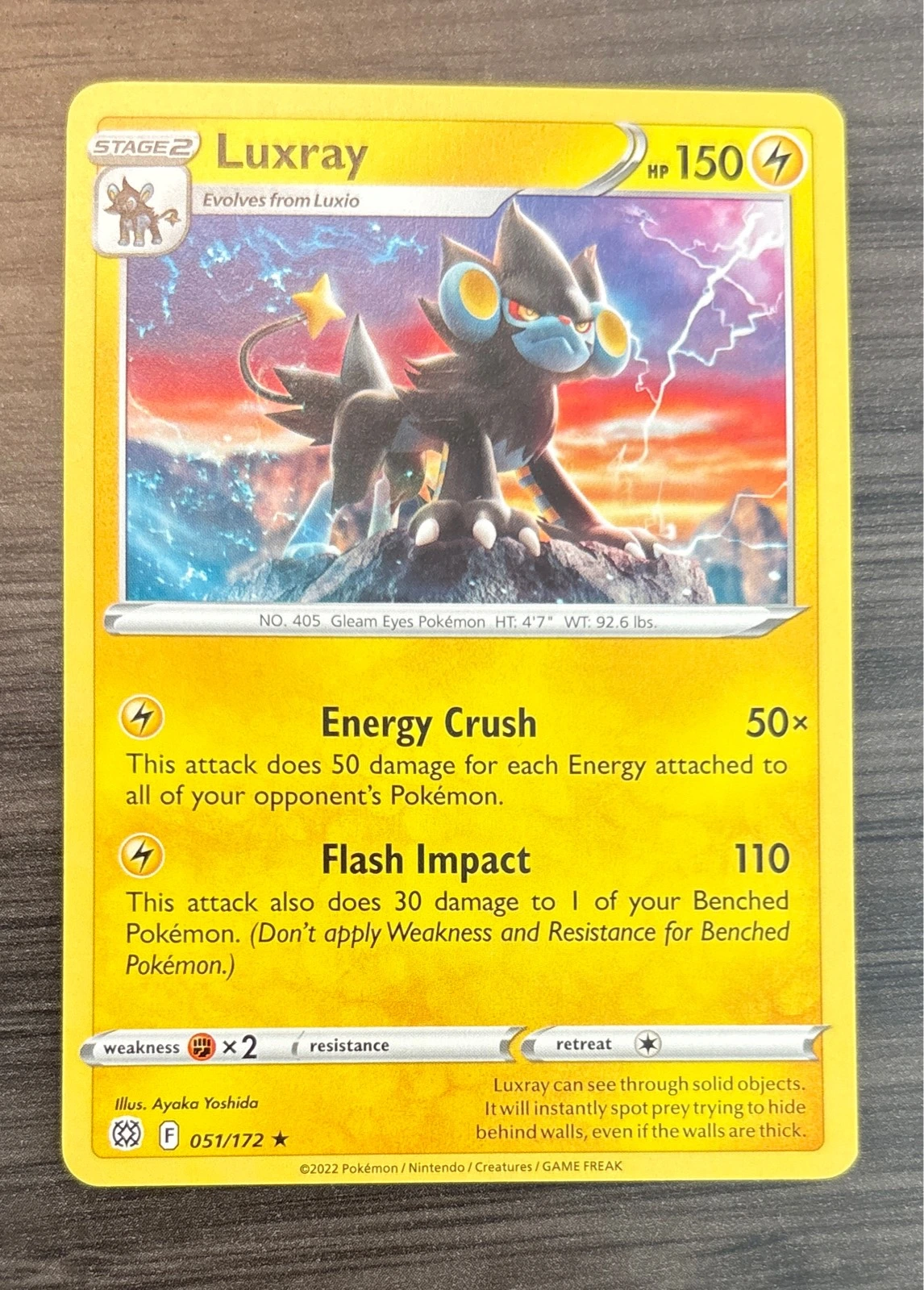 Luxray - Brilliant Stars #051/172