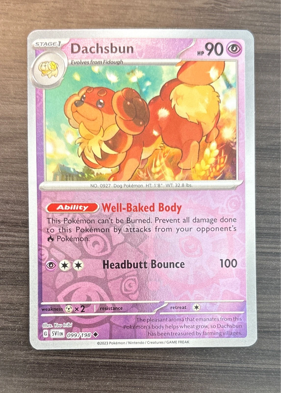 Dachsbun - Scarlet & Violet #099/198