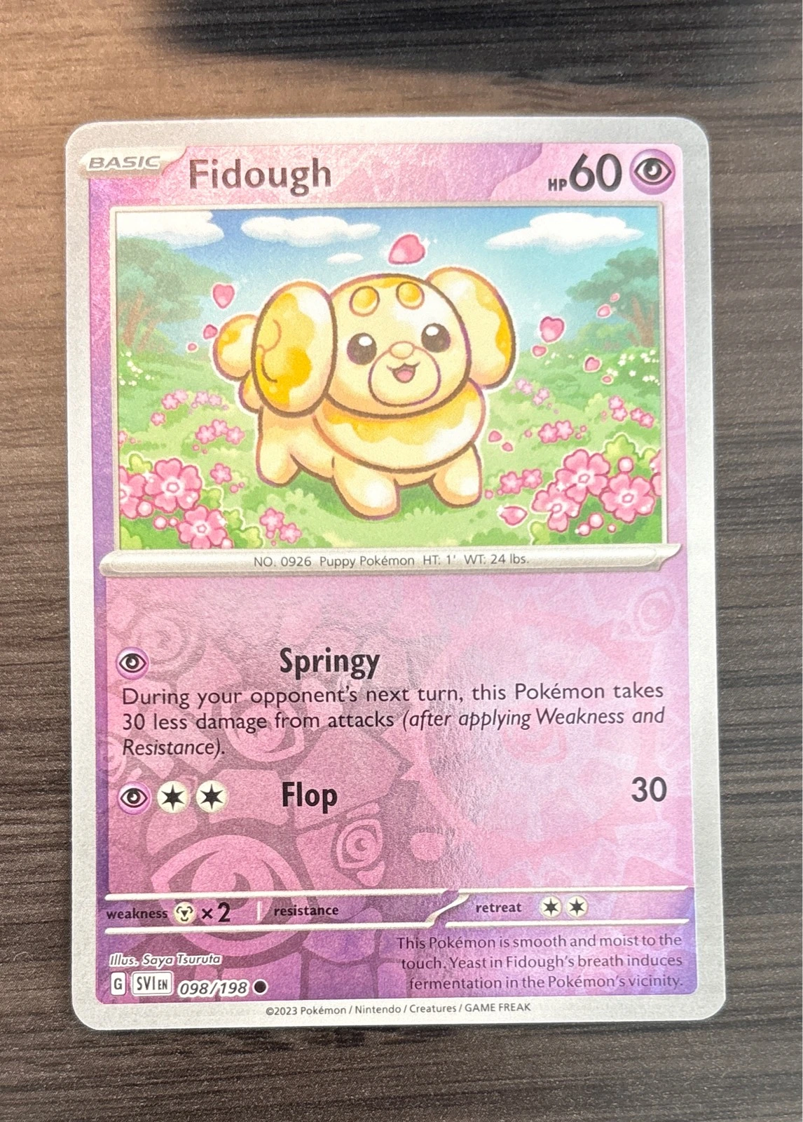 Fidough - Scarlet & Violet #098/198