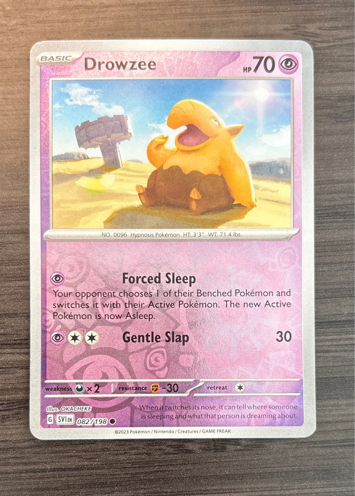 Drowzee - Scarlet & Violet #082/198