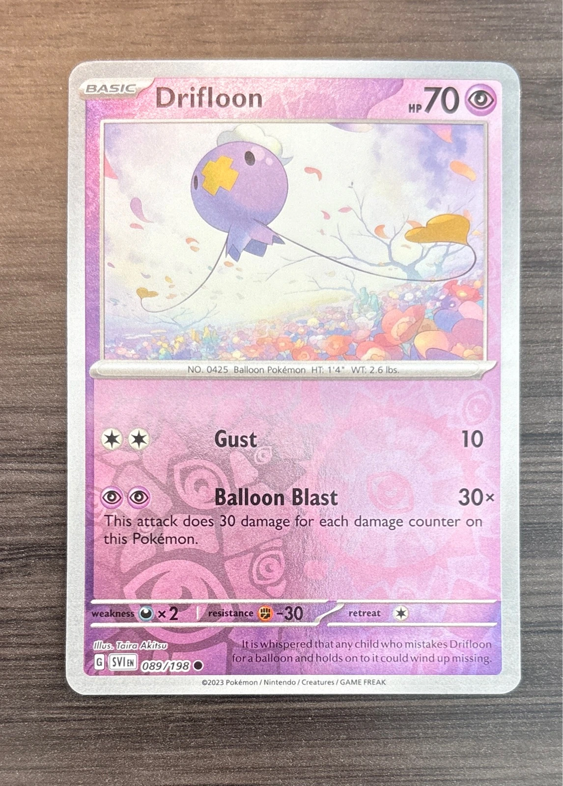 Drifloon - Scarlet & Violet #089/198