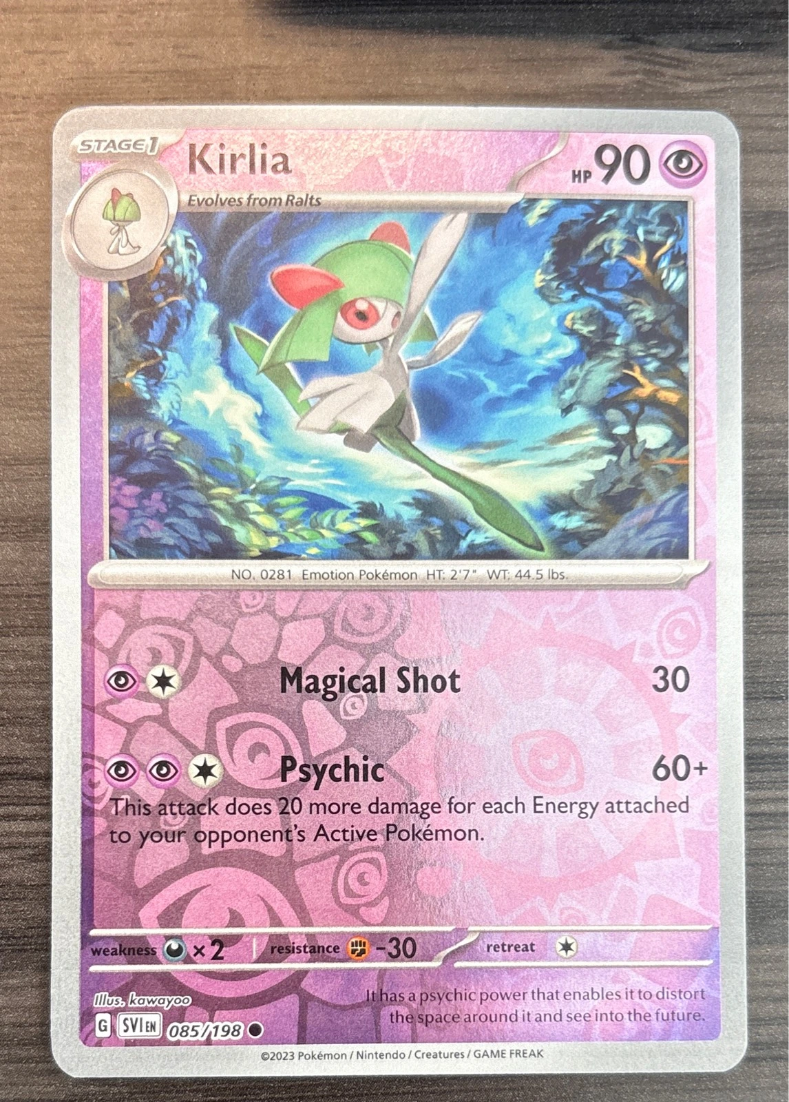Kirlia - Scarlet & Violet #085/198
