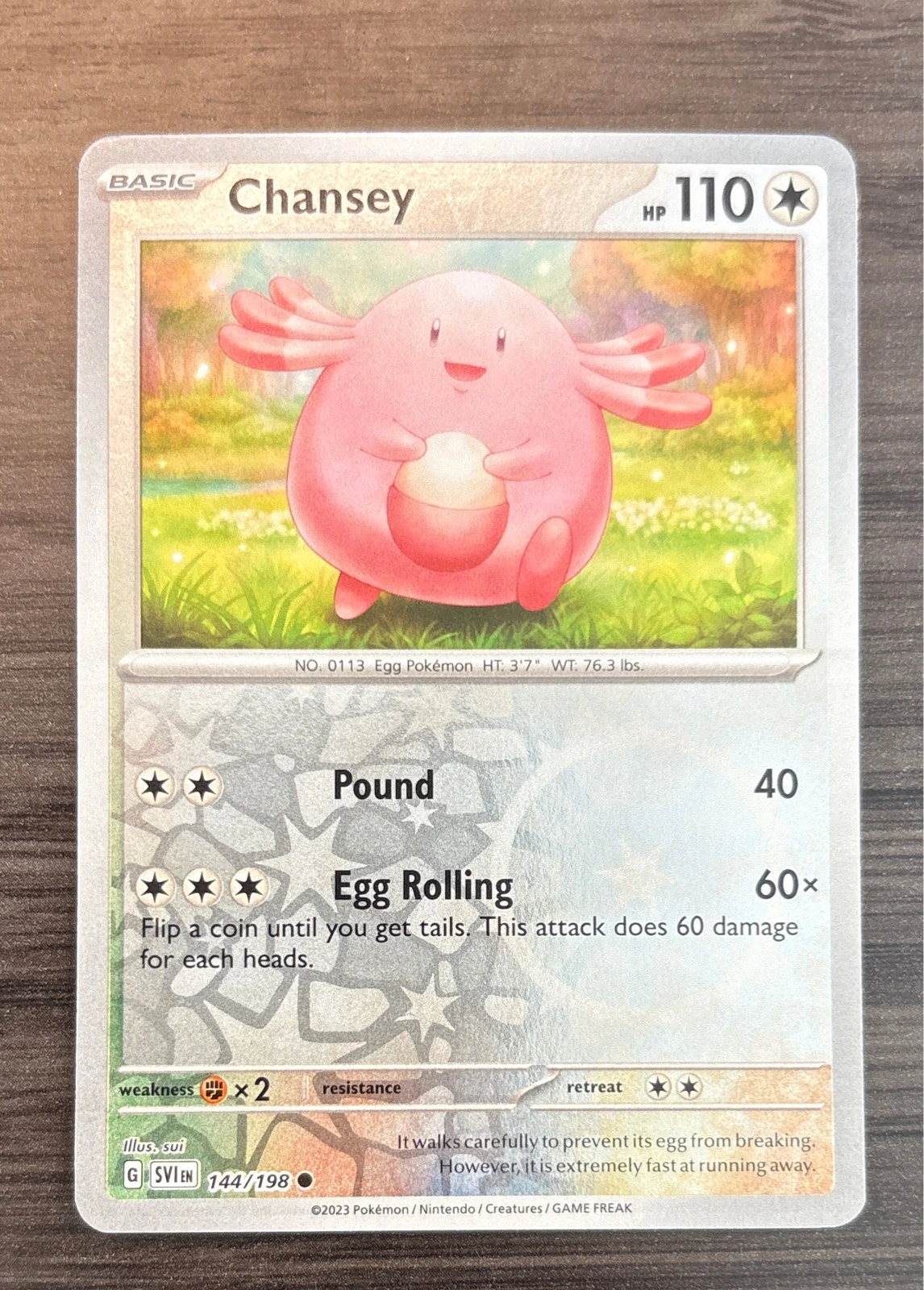 Chansey - Scarlet & Violet #144/198