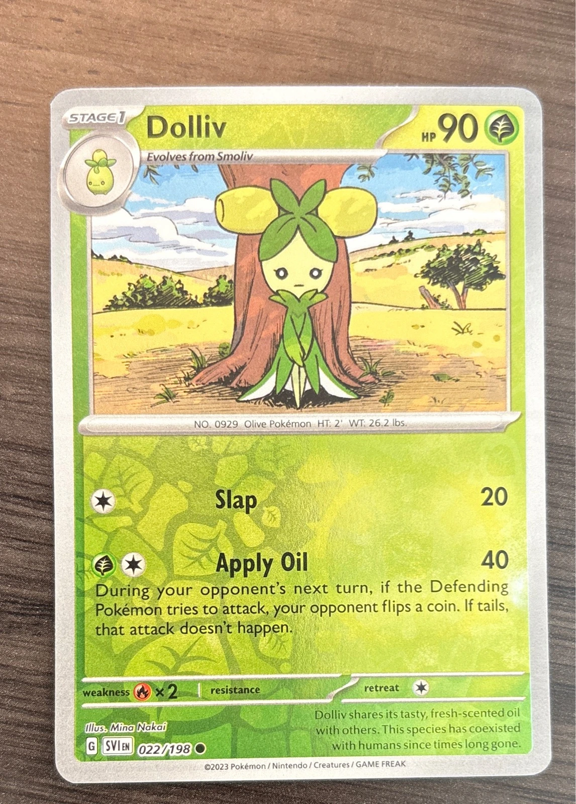 Dolliv - Scarlet & Violet #022/198